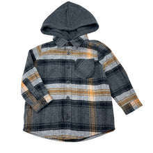 Load image into Gallery viewer, Boys Tilt, cotton long sleeve hooded shirt, EUC, size 2,  