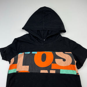 Boys PatPat, hooded tee / top, FUC, size 5-6,  