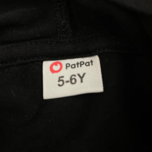 Boys PatPat, hooded tee / top, FUC, size 5-6,  