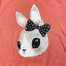 Load image into Gallery viewer, Girls H&amp;M, cotton tee / top, rabbit, GUC, size 5-6,  