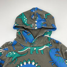 Load image into Gallery viewer, Boys Target, fleece lined hoodie sweater, dinosaurs, FUC, size 3,  