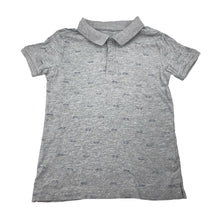 Load image into Gallery viewer, Boys Anko, grey marle polo shirt top, skateboards, EUC, size 4,  