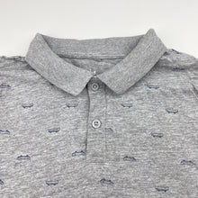 Load image into Gallery viewer, Boys Anko, grey marle polo shirt top, skateboards, EUC, size 4,  