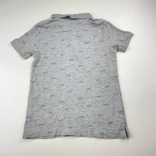 Load image into Gallery viewer, Boys Anko, grey marle polo shirt top, skateboards, EUC, size 4,  