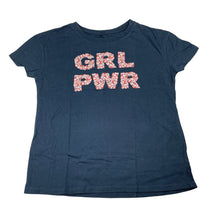 Load image into Gallery viewer, Girls Anko, navy cotton tee / top, EUC, size 10,  