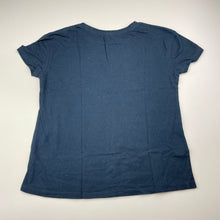 Load image into Gallery viewer, Girls Anko, navy cotton tee / top, EUC, size 10,  