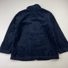 Load image into Gallery viewer, Boys H&amp;T, navy zip up fleece sweater / jacket, EUC, size 4,  