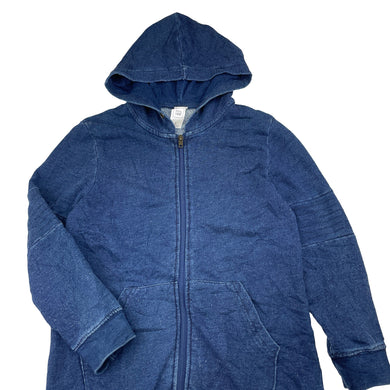 Unisex Clothing & Co, knit denim zip hoodie sweater, GUC, size 8,  