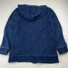 Load image into Gallery viewer, Unisex Clothing &amp; Co, knit denim zip hoodie sweater, GUC, size 8,  