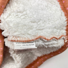 Load image into Gallery viewer, Girls Jack &amp; Milly, fleece lined cotton hooded jacket, FUC, size 1,  