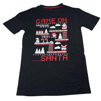 Boys B&L, cotton Christmas tee / top, EUC, size 10,  