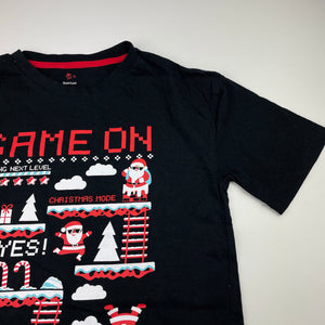 Boys B&L, cotton Christmas tee / top, EUC, size 10,  