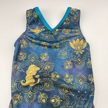 Load image into Gallery viewer, Girls GK, Disney Aladdin gymnastics leotard, FUC, size 5-7,  