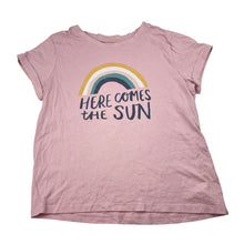 Load image into Gallery viewer, Girls Target, organic cotton tee / top, rainbow, FUC, size 10,  