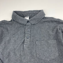 Load image into Gallery viewer, Boys Anko, grey cotton long sleeve polo top, GUC, size 10,  