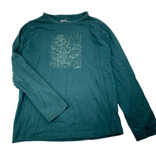 Load image into Gallery viewer, Boys Anko, green cotton long sleeve tee / top, GUC, size 10,  