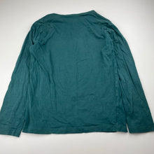 Load image into Gallery viewer, Boys Anko, green cotton long sleeve tee / top, GUC, size 10,  