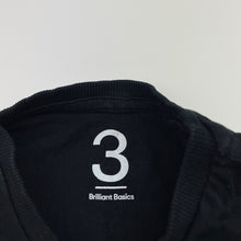 Load image into Gallery viewer, Boys Brilliant Basics, black cotton long sleeve tee / top, EUC, size 3,  
