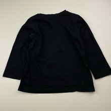 Load image into Gallery viewer, Boys Brilliant Basics, black cotton long sleeve tee / top, EUC, size 3,  