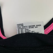 Load image into Gallery viewer, Girls Mango, black cotton tee / top, GUC, size 14,  