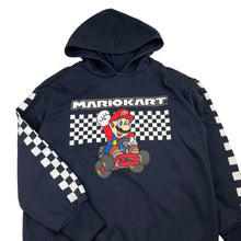 Load image into Gallery viewer, Boys Nintendo, MARIOKART fleece lined hoodie sweater, EUC, size 10,  