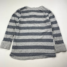 Load image into Gallery viewer, Boys Anko, grey &amp; navy long sleeve top, FUC, size 4,  