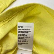 Load image into Gallery viewer, Girls H&amp;T, yellow cotton tee / top, flowers, NEW, size 3,  