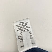 Load image into Gallery viewer, Boys Target, navy organic cotton long sleeve tee, dinosaurs, EUC, size 7,  
