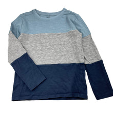 Load image into Gallery viewer, Boys Anko, blue &amp; grey long sleeve tee / top, GUC, size 9,  
