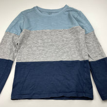 Load image into Gallery viewer, Boys Anko, blue &amp; grey long sleeve tee / top, GUC, size 9,  