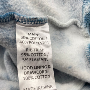 Girls Disney, Stitch fleece lined cropped hoodie sweater, Sz: L, L: 46cm, armpit to armpit: 52cm, shoulder to cuff: 57cm , EUC, size 14-16,  