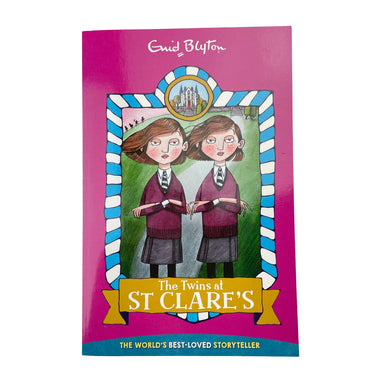 Books The Twins at ST CLARE'S, by Enid Blyton, paperback, EUC, size ,  