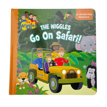 Load image into Gallery viewer, Books The Wiggles, Go on Safari! Lift the Flap board book, EUC, size ,  