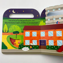 Load image into Gallery viewer, Books Carry and Count with Me, Five Red Trucks, by Katie Button, board book, GUC, size ,  