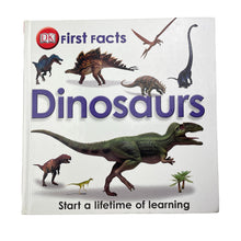 Load image into Gallery viewer, Books First Facts, Dinosaurs, by Charlie Gardner, hardback, GUC, size ,  
