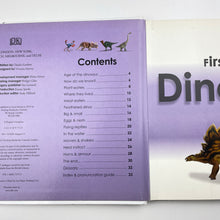 Load image into Gallery viewer, Books First Facts, Dinosaurs, by Charlie Gardner, hardback, GUC, size ,  