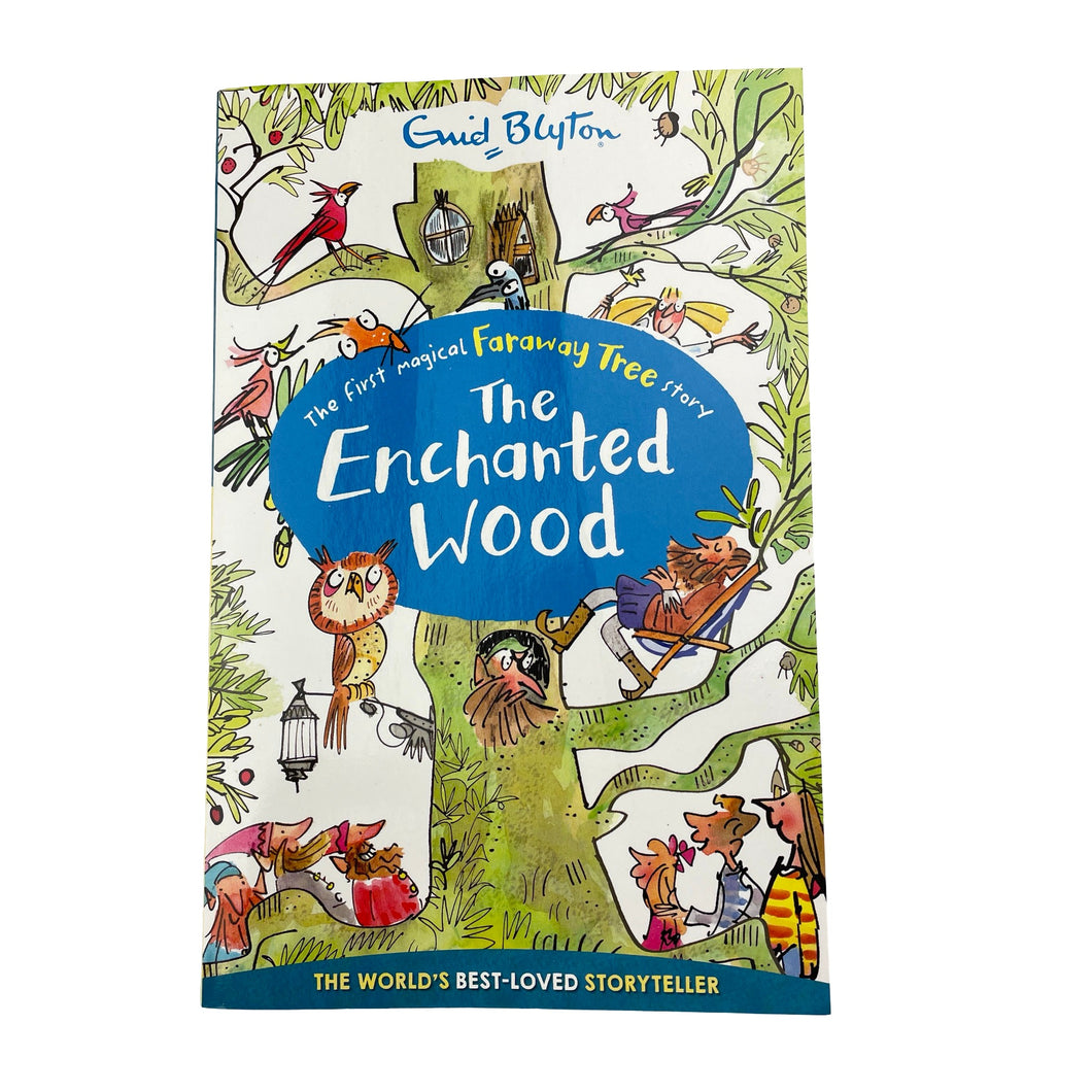 Books The Enchanted Wood, by Enid Blyton, paperback, EUC, size ,  