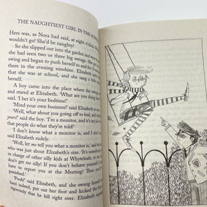 Books THE NAUGHTIEST GIRL, by Enid Blyton, paperback, EUC, size ,  