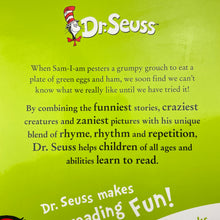 Load image into Gallery viewer, Books Dr Seuss, GREEN EGGS AND HAM, paperback, EUC, size ,  
