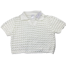 Load image into Gallery viewer, Girls Mango, knit short sleeve sweater / top, NEW, size 16,  