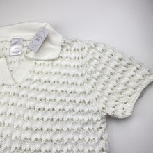 Load image into Gallery viewer, Girls Mango, knit short sleeve sweater / top, NEW, size 16,  