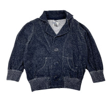 Load image into Gallery viewer, Unisex Bonds, soft feel knit cotton cardigan / sweater, EUC, size 0,  