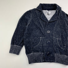 Load image into Gallery viewer, Unisex Bonds, soft feel knit cotton cardigan / sweater, EUC, size 0,  