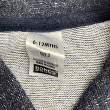 Load image into Gallery viewer, Unisex Bonds, soft feel knit cotton cardigan / sweater, EUC, size 0,  