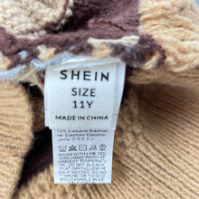 Load image into Gallery viewer, Girls SHEIN, cropped knitted sweater / jumper, EUC, size 11,  