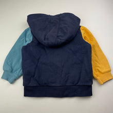 Load image into Gallery viewer, Boys Jack &amp; Milly, thick fleece lined zip hoodie sweater, wash fade, FUC, size 3,  