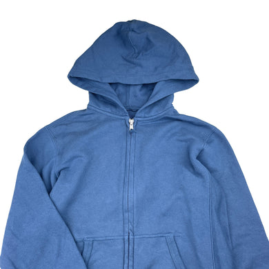 Boys Uniqlo, blue zip hoodie sweater, EUC, size 9-10,  