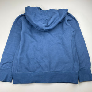Boys Uniqlo, blue zip hoodie sweater, EUC, size 9-10,  