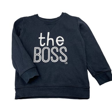 Boys CB, black sweater / jumper, wash fade, FUC, size 5,  