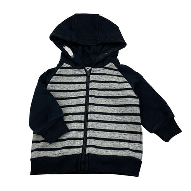 Boys Dymples, fleece lined zip hoodie sweater, wash fade, FUC, size 000,  